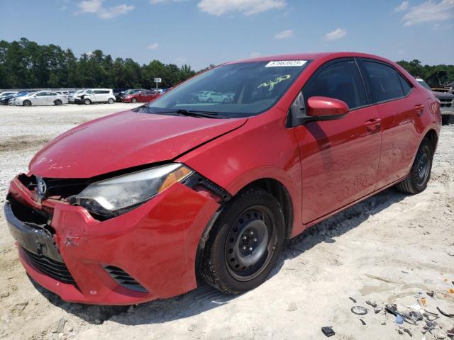 Photo 1 from auction – 2016 TOYOTA COROLLA L with VIN 2T1BURHE2GC599551