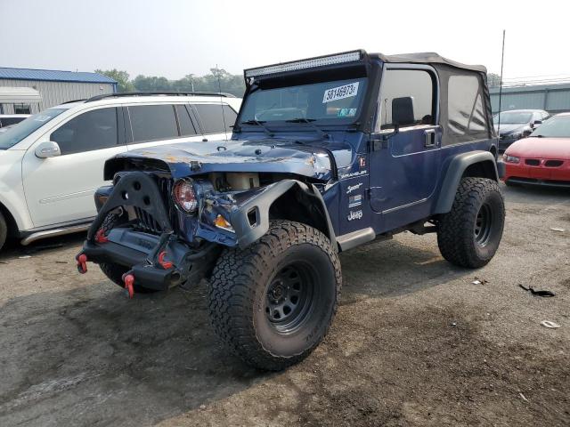 JEEP WRANGLER / 2002 with VIN 1J4FA49SX2P702351 - Photo from auction