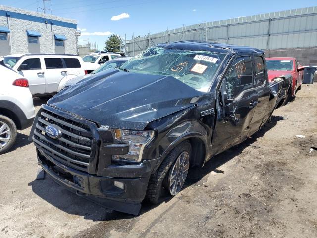 FORD F150 SUPER 2017 with VIN 1FTFX1EF4GKF69005 - Photo from auction