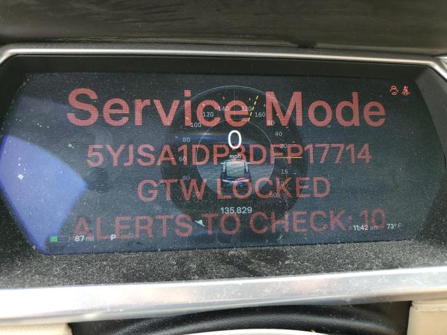 Photo 9 from auction – 2013 TESLA MODEL S with VIN 5YJSA1DP3DFP17714