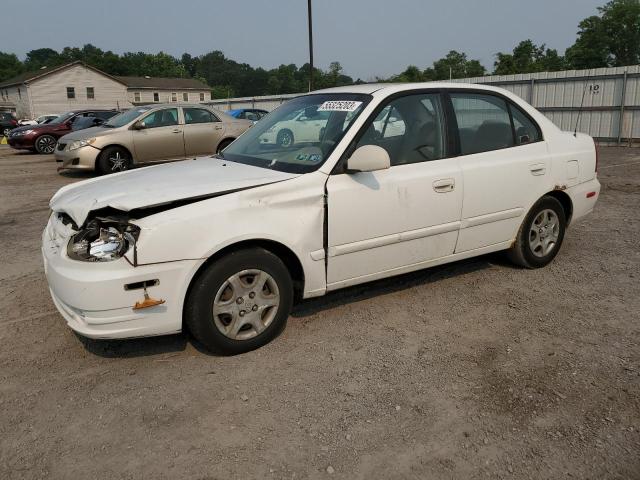 HYUNDAI ACCENT GL 2003 with VIN KMHCG45C23U424114 - Photo from auction