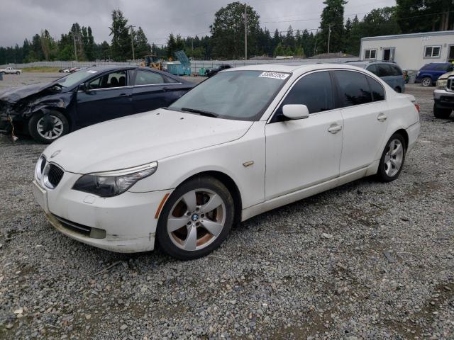BMW 528 I 2008 with VIN WBANU53588CT18731 - Photo from auction