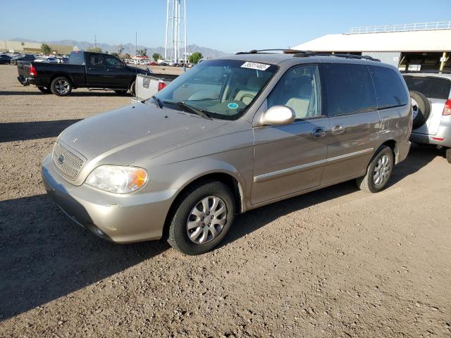 Photo 1 from auction – 2005 KIA SEDONA EX with VIN KNDUP132056723769