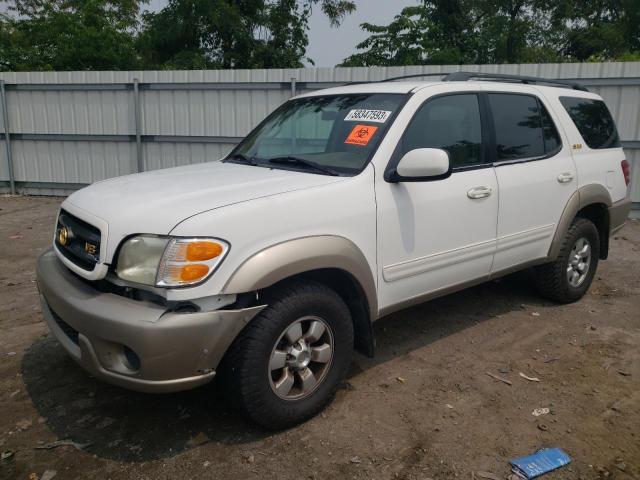 TOYOTA SEQUOIA SR 2001 with VIN 5TDZT34AX1S017146 - Photo from auction