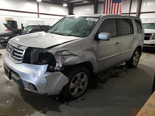 HONDA PILOT EXL 2014 with VIN 5FNYF3H61EB007480 - Photo from auction