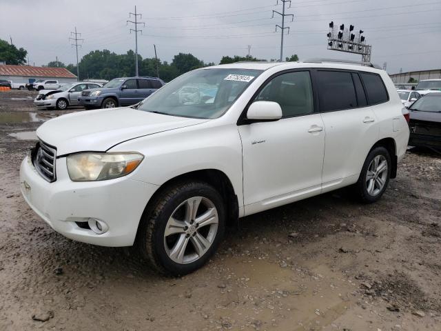 TOYOTA HIGHLANDER 2008 with VIN JTEES43AX82027245 - Photo from auction