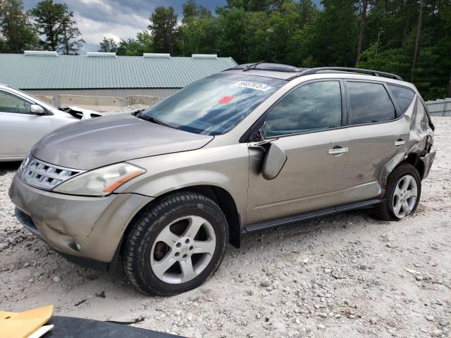 NISSAN MURANO SL 2004 with VIN JN8AZ08W84W309550 - Photo from auction