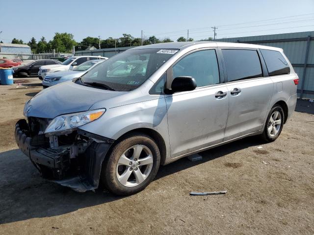 TOYOTA SIENNA 2017 with VIN 5TDZZ3DC7HS868640 - Photo from auction