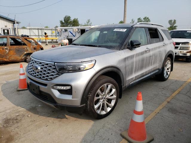 FORD EXPLORER P 2022 with VIN 1FM5K8HC8NGA88187 - Photo from auction