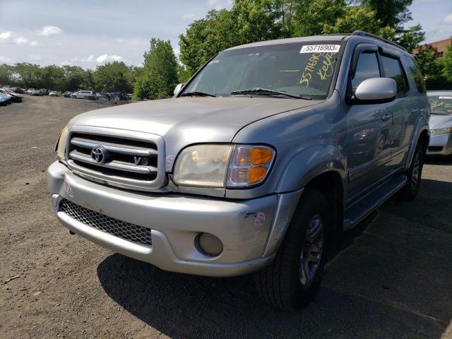 TOYOTA SEQUOIA LI 2003 with VIN 5TDBT48A43S152255 - Photo from auction
