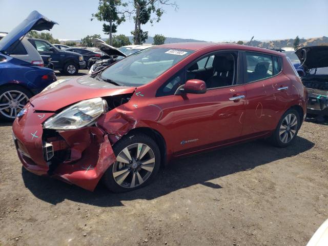 NISSAN LEAF S 2013 with VIN 1N4AZ0CP3DC408571 - Photo from auction