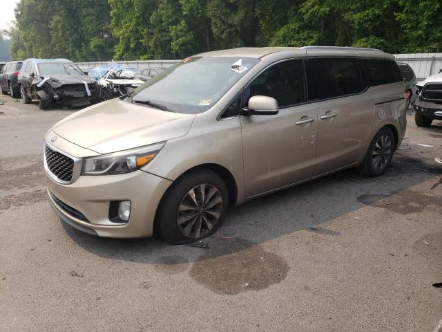 KIA SEDONA EX 2015 with VIN KNDMC5C10F6021947 - Photo from auction