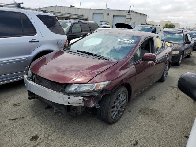 HONDA CIVIC EX 2014 with VIN 19XFB2F89EE208650 - Photo from auction