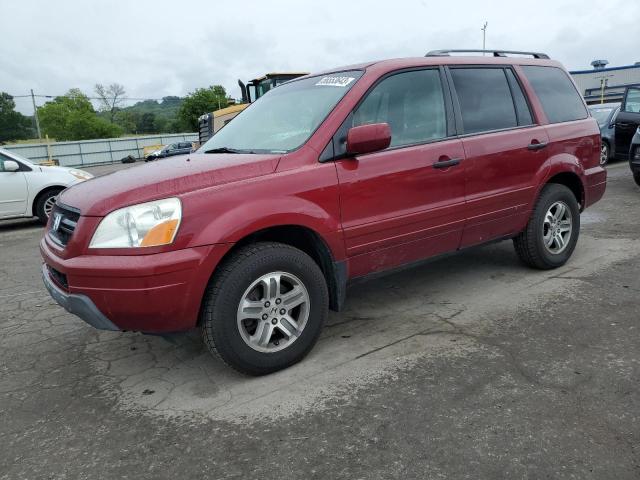 HONDA PILOT EXL 2005 with VIN 5FNYF18545B035771 - Photo from auction