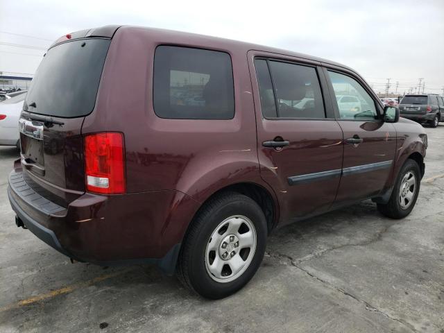 Photo 3 from auction – 2011 HONDA PILOT LX with VIN 5FNYF3H20BB037577