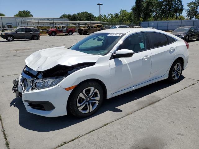 HONDA CIVIC LX 2018 with VIN 2HGFC2F50JH530158 - Photo from auction