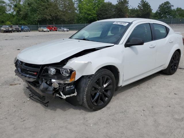 DODGE AVENGER SE 2014 with VIN 1C3CDZAB8EN221351 - Photo from auction