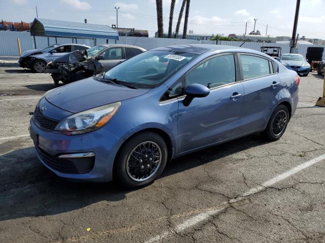 KIA RIO LX 2016 with VIN KNADM4A30G6698829 - Photo from auction