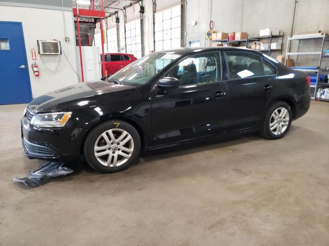 VOLKSWAGEN JETTA BASE 2012 with VIN 3VW1K7AJ1CM350024 - Photo from auction