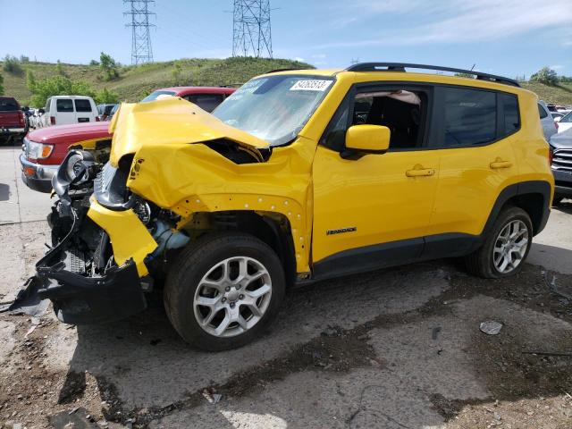 JEEP RENEGADE L 2016 with VIN ZACCJBBT8GPE08571 - Photo from auction