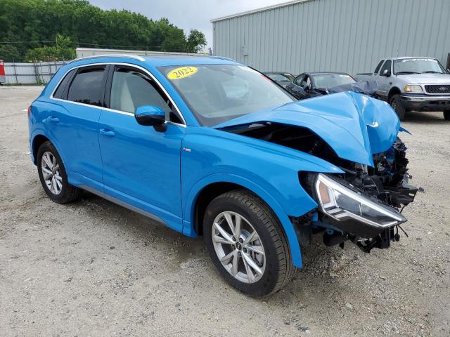 Photo 4 from auction – 2022 AUDI Q3 PREMIUM with VIN WA1EECF38N1124636