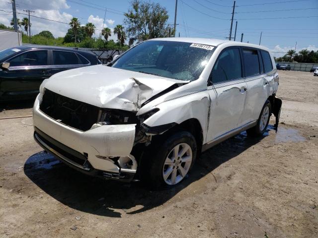 TOYOTA HIGHLANDER 2012 with VIN 5TDZK3EH0CS072285 - Photo from auction