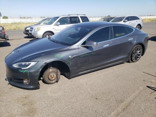 TESLA MODEL S 2017 with VIN 5YJSA1E27HF193329 - Photo from auction