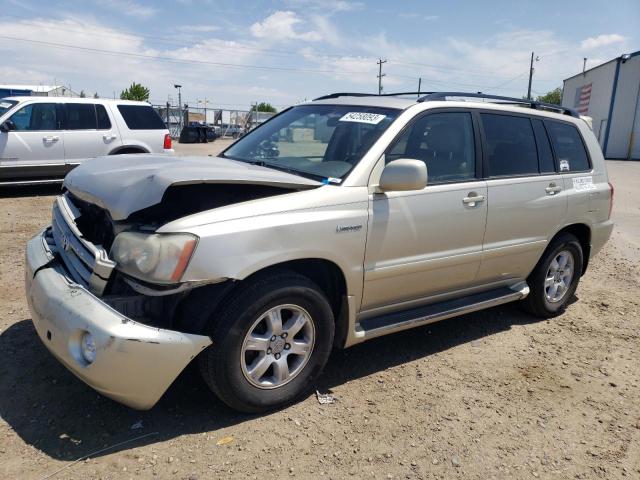 TOYOTA HIGHLANDER 2002 с VIN JTEHF21A220079691 - Фото с аукциона