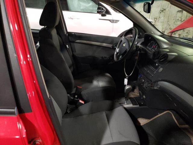 Photo 7 from auction – 2009 CHEVROLET AVEO LS with VIN KL1TD66E59B399584