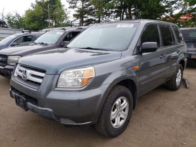 Photo 1 from auction – 2007 HONDA PILOT LX with VIN 2HKYF18137H516838