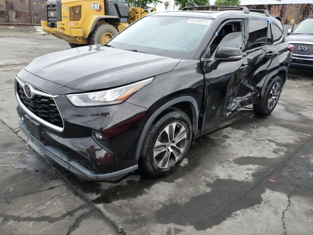 TOYOTA HIGHLANDER 2020 with VIN 5TDHZRAH6LS000684 - Photo from auction