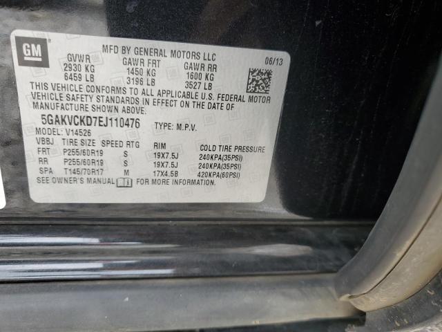 Photo 14 from auction – 2014 BUICK ENCLAVE with VIN 5GAKVCKD7EJ110476