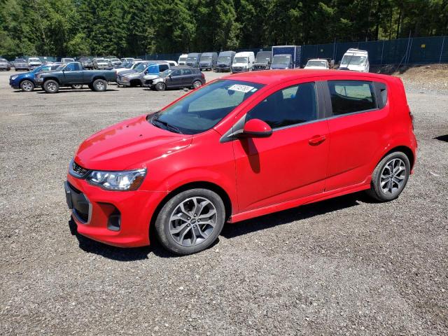 CHEVROLET SONIC LT 2018 with VIN 1G1JD6SG3J4105513 - Photo from auction