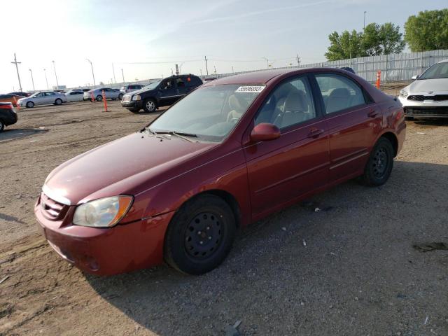KIA SPECTRA LX 2006 with VIN KNAFE121065354892 - Photo from auction