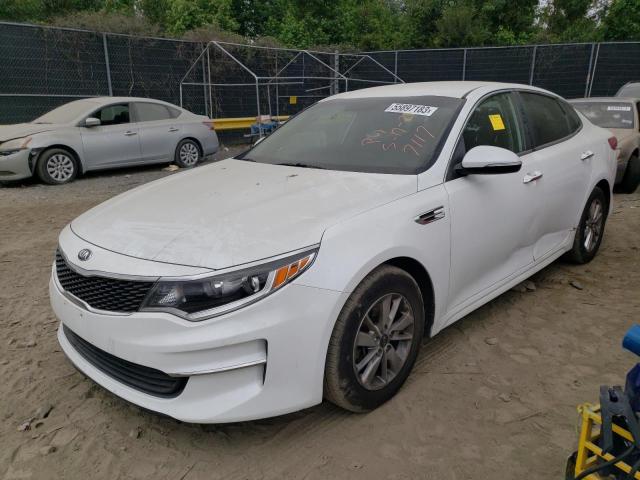 KIA OPTIMA LX 2016 with VIN 5XXGT4L31GG037117 - Photo from auction