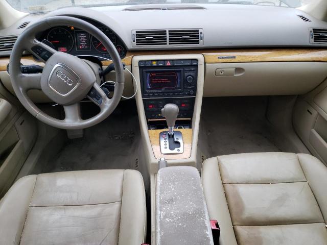 Photo 8 from auction – 2008 AUDI A4 2.0T AV with VIN WAUKF78E98A142737