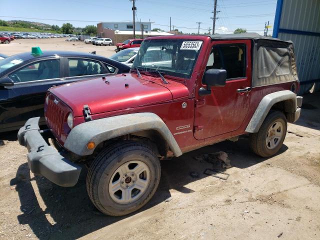 JEEP WRANGLER S 2012 with VIN 1C4AJWAG8CL215726 - Photo from auction