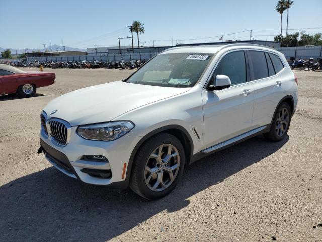 BMW X3 SDRIVE3 2021 with VIN 5UXTY3C07M9H20689 - Photo from auction