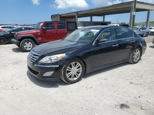 HYUNDAI GENESIS 3. 2012 with VIN KMHGC4DD7CU196425 - Photo from auction