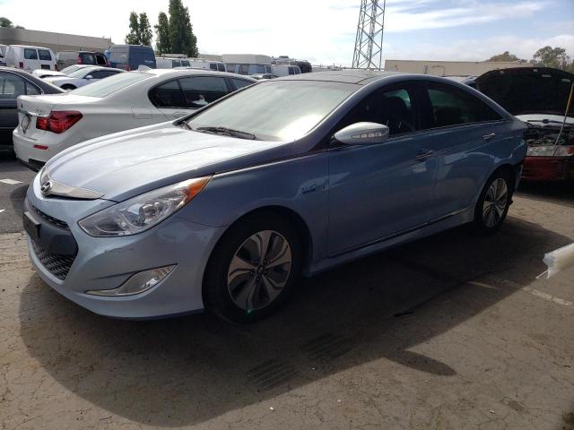 Photo 1 from auction – 2014 HYUNDAI SONATA HYB with VIN KMHEC4A49EA111374