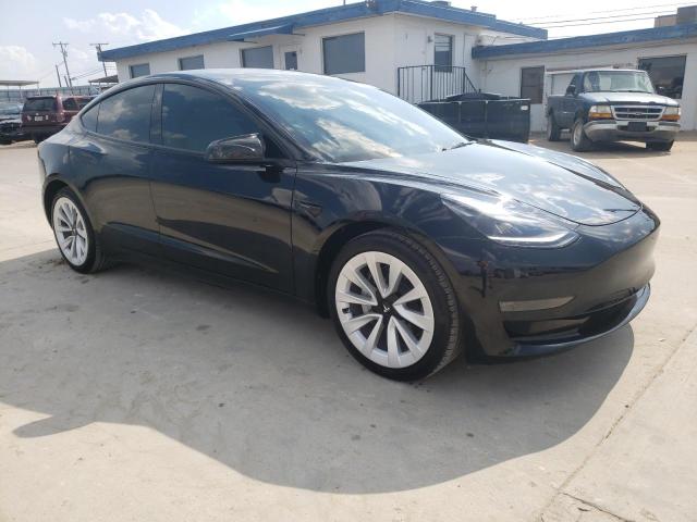 Photo 4 from auction – 2022 TESLA MODEL 3 with VIN 5YJ3E1EA1NF135731