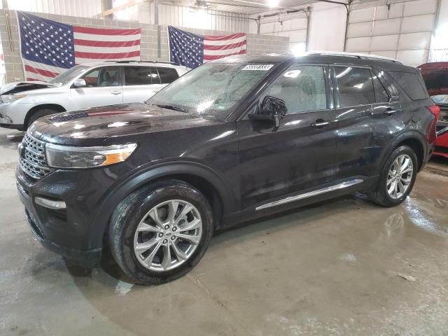 FORD EXPLORER L 2021 with VIN 1FMSK7FH7MGB03028 - Photo from auction