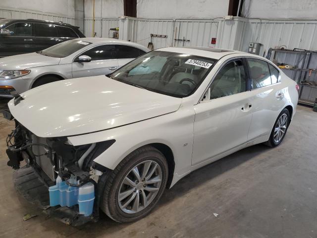 INFINITI Q50 BASE 2015 with VIN JN1BV7AR7FM422741 - Photo from auction