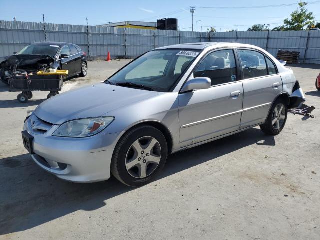 HONDA CIVIC EX 2004 with VIN 2HGES26794H537808 - Photo from auction