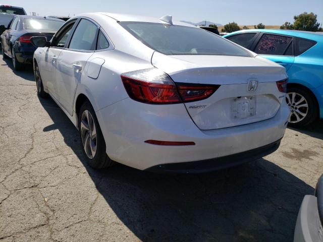 Photo 2 from auction – 2019 HONDA INSIGHT EX with VIN 19XZE4F54KE034553
