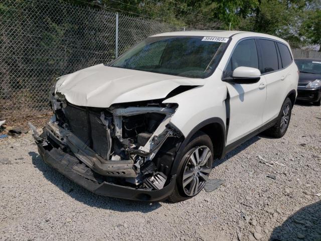 HONDA PILOT EXL 2018 with VIN 5FNYF6H54JB024731 - Photo from auction