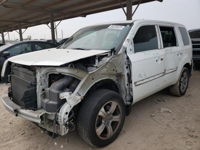 HONDA PILOT EXL 2014 with VIN 5FNYF3H59EB027841 - Photo from auction