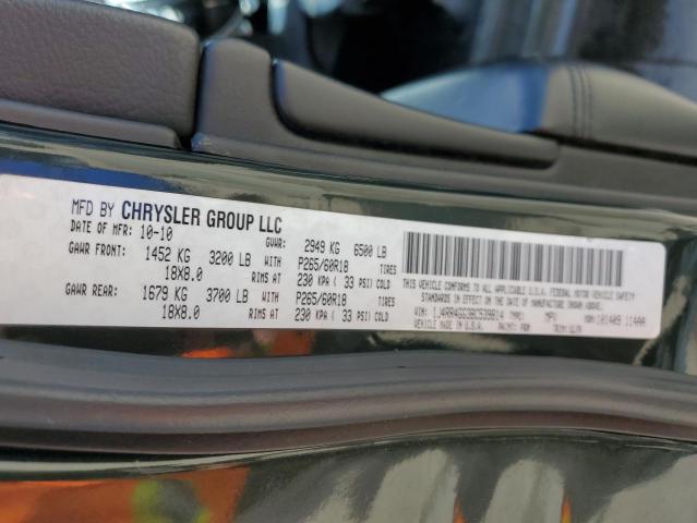 Photo 14 from auction – 2011 JEEP GRAND CHER with VIN 1J4RR4GG3BC539814