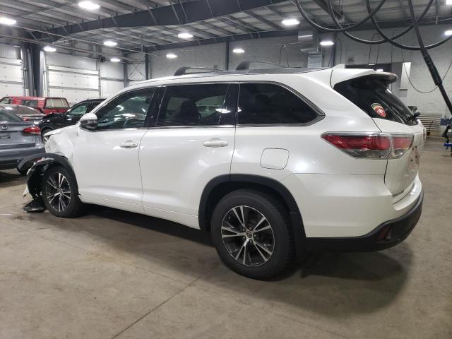Photo 2 from auction – 2016 TOYOTA HIGHLANDER with VIN 5TDJKRFHXGS250269