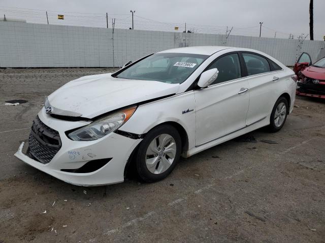 HYUNDAI SONATA HYB 2013 with VIN KMHEC4A43DA064731 - Photo from auction